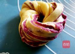 紫薯花样面包的做法图解8