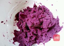 紫薯玫瑰花的做法图解1