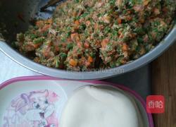 豇豆猪肉胡萝卜馅饺子的做法图解4