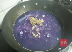 鱿鱼炆紫山药的做法图解6