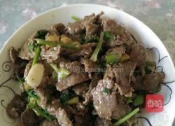 香菜泡椒炒牛柳的做法图解4