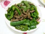 青椒炒牛肉（牛排）的做法[图]