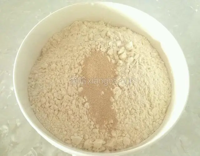 面粉里加入酵母