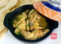 松茸炖鸡的做法图解8