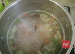 火腿肠菜粥的做法图解4