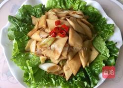 杏鲍菇扣生菜的做法图解6