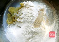 红薯面白糖芝麻包的做法图解4