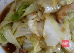 包菜炒肉的做法图解6