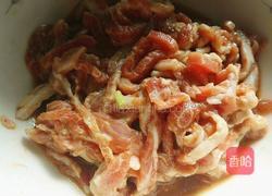 香干肉丝炒韭菜花的做法图解7