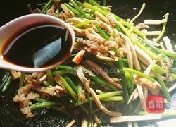 香干肉丝炒韭菜花的做法图解13