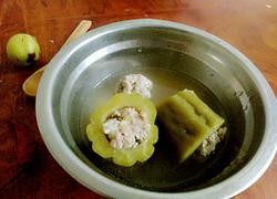 肉粮苦瓜汤