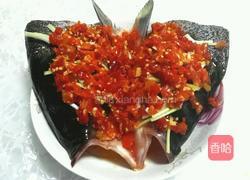 剁椒鱼头的做法图解8