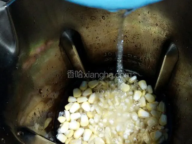 添加适量的水。