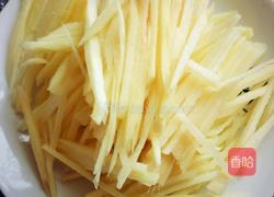嫩姜炒肉丝的做法图解3