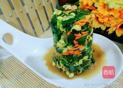 凉拌菠菜黄豆芽的做法图解16