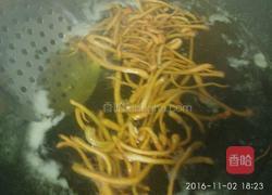 凉拌菠菜黄豆芽的做法图解5