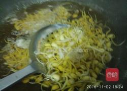 凉拌菠菜黄豆芽的做法图解7