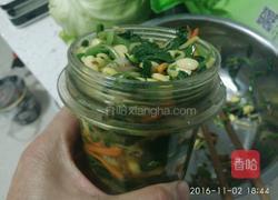 凉拌菠菜黄豆芽的做法图解14
