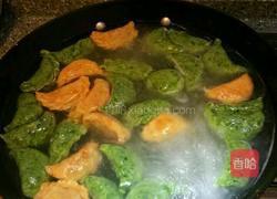 牛肉萝卜彩色饺子的做法图解6