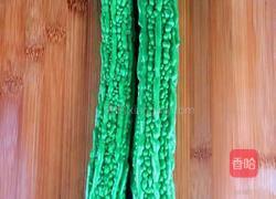 教你做出夏日爽口苦瓜豆腐圈的做法图解1