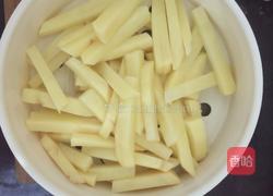 酥脆炸薯条的做法图解2