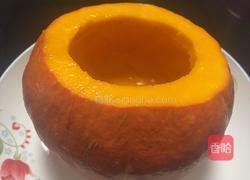 鸡肉米饭南瓜盅的做法图解2