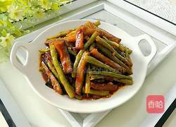 鱼香茄子豆角的做法图解15