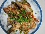 青红椒炒小河鱼