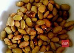 核桃毛豆茄汁拌面的做法图解1