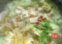 冻豆腐炖白菜粉的做法图解8
