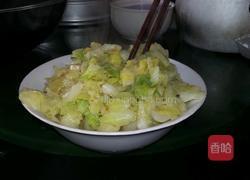 蒜香炒卷心菜的做法图解7