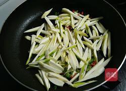 辣炒茭白的做法图解3