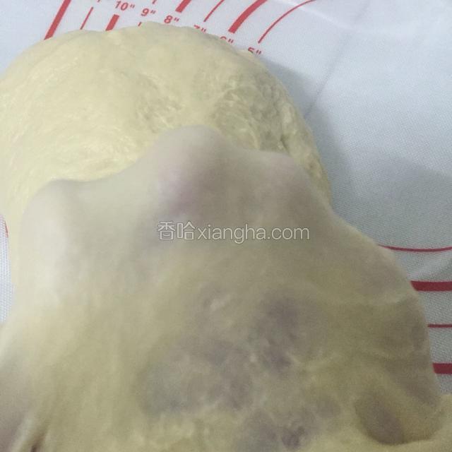 15分钟后，手揉出膜。