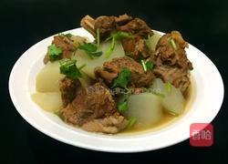 羊腿炖萝卜的做法图解8