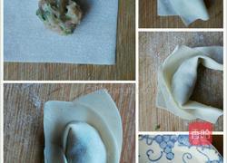 生煎虾仁肉末小馄饨的做法图解7