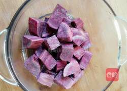 紫薯小米粥的做法图解2