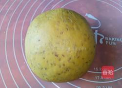 胡萝卜芝麻馒头的做法图解8