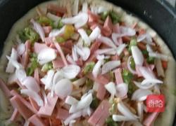 九寸香肠鱼豆腐披萨的做法图解9