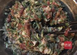 槐花馅饺子的做法图解7