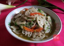 糖醋莲藕的做法图解5