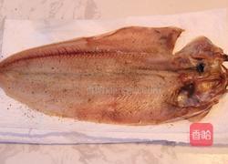 香煎鱿目鱼的做法图解1