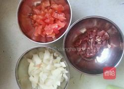 番茄肉沫意面的做法图解1