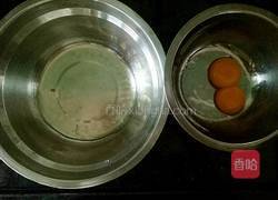 抹茶戚风蛋糕(6寸)的做法图解2