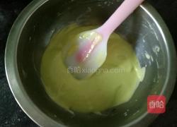 抹茶戚风蛋糕(6寸)的做法图解5
