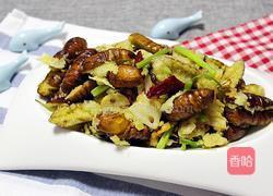 干煸蚕蛹的做法图解13