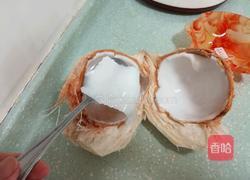 鲜人参乌鸡炖椰王的做法图解2