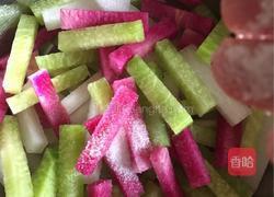凉拌脆萝卜条的做法图解4