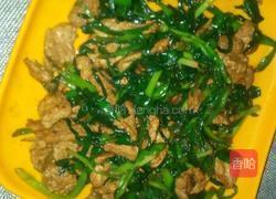 韭菜炒肉的做法图解10