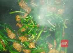 韭菜炒肉的做法图解8