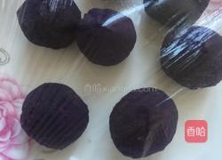 南瓜小猪紫薯包 的做法图解8